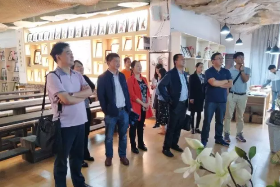 海市政府合作交流辦公室一行考察高黎貢文化創意產業園區